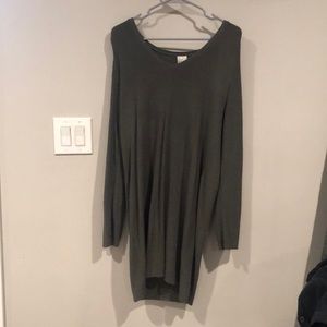 Women’s Green Knit Sweater dress